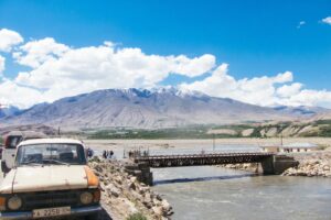 The bridge over Panj river