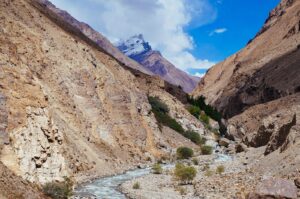 Trekking from Darshai to the Yurt camp