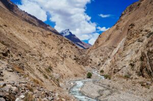 Trekking from Darshai to the Yurt camp